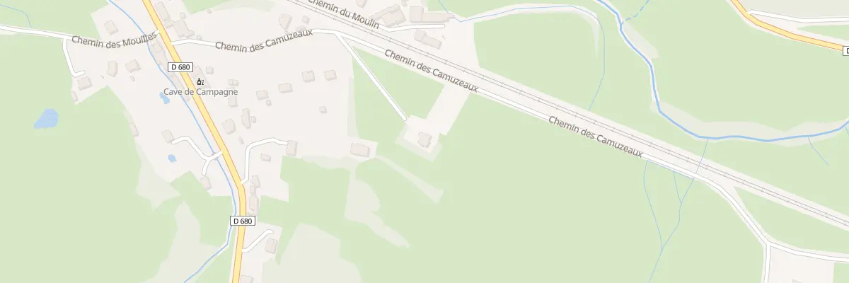 Plan du 22 Che des Camuzeaux à Marmagne
