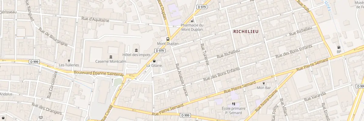 Plan du 12 Rue Anatole France à Nîmes