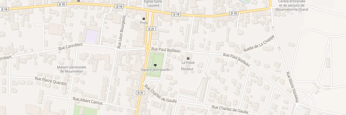 Plan du 4 Rue Paul Boilleau à Mourmelon-le-Grand