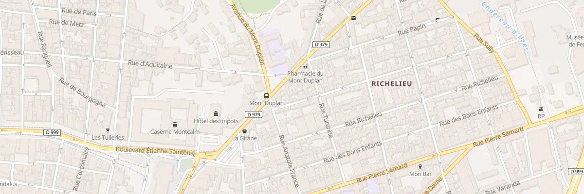 Plan du 5 Rue Flamande à Nîmes