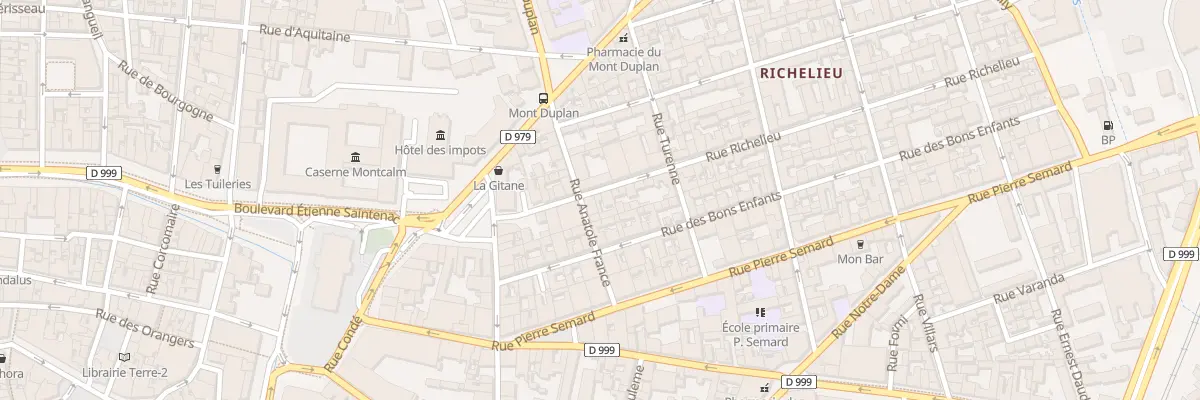 Plan du 16 Rue Richelieu à Nîmes