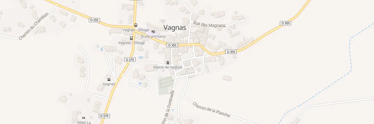 Plan du 1 Rue du Rigaral à Vagnas