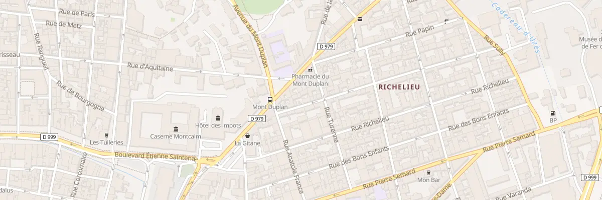Plan du 7 Rue Flamande à Nîmes