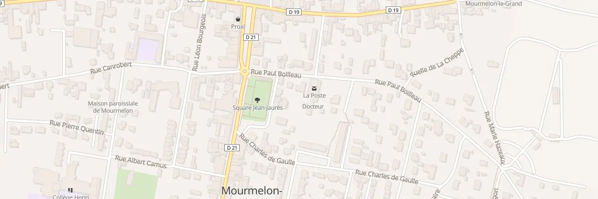 Plan du 6 Rue Paul Boilleau à Mourmelon-le-Grand