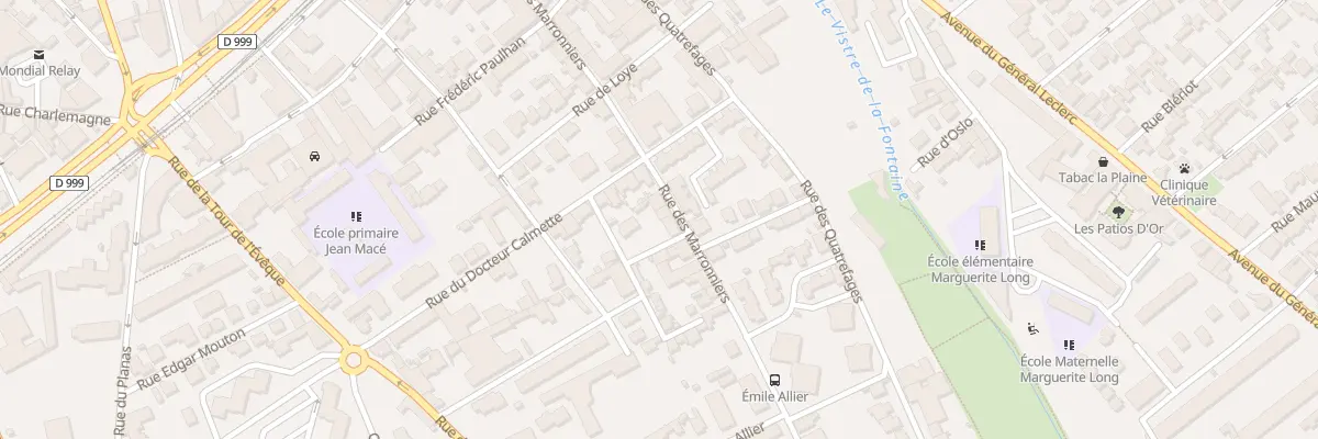 Plan du 24 Rue des Marronniers à Nîmes