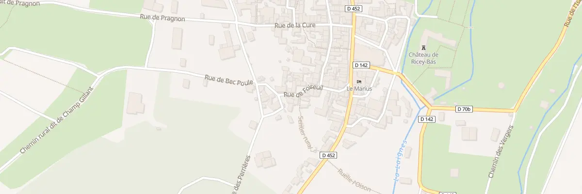Plan du 17 Rue Foiseuil aux Riceys