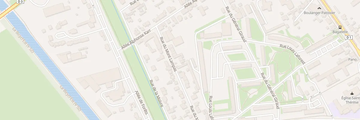 Plan du 23 Rue du Mont-Lampas à Châlons-en-Champagne