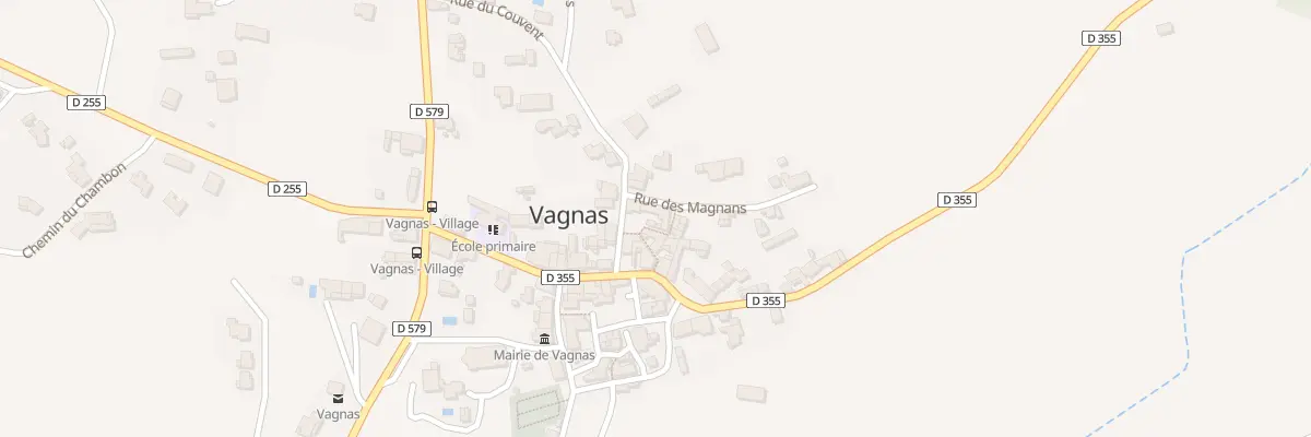 Plan du 1 Rue Vieille à Vagnas