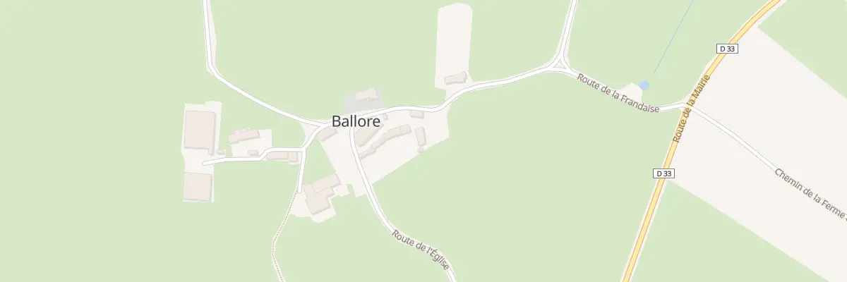 Plan du 5012 Le Bourg à Ballore