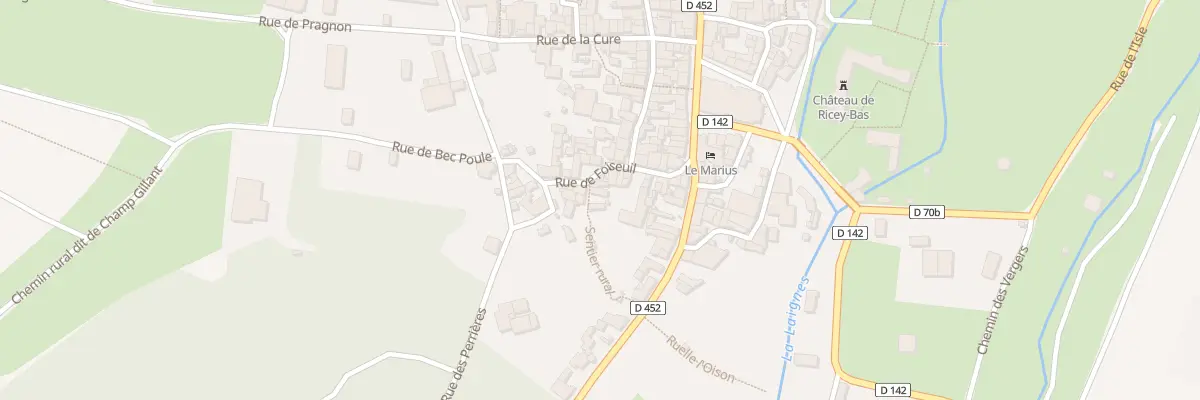 Plan du 11 Rue Foiseuil aux Riceys