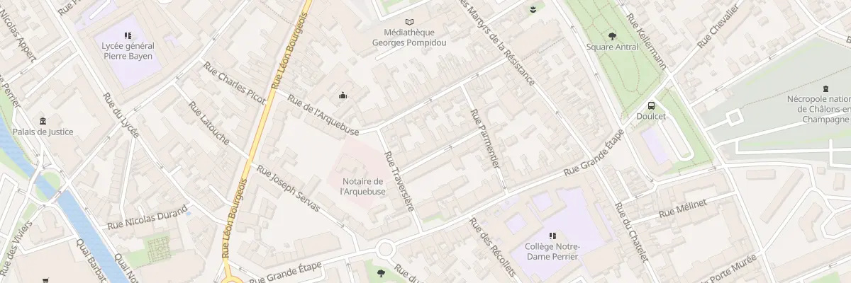Plan du 5 Rue de l’Abbe Becquey à Dontrien