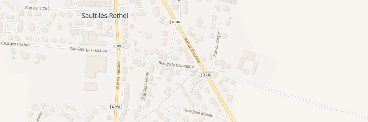 Plan du 26B Rue de Vouziers à Sault-lès-Rethel