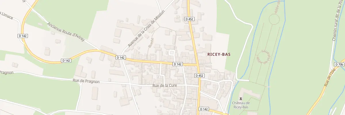 Plan du 2 Vc Dite Cour des Fraiches aux Riceys