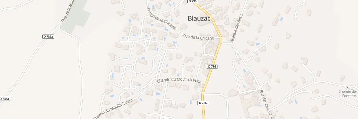 Plan du 41 Imp des Gavels à Blauzac