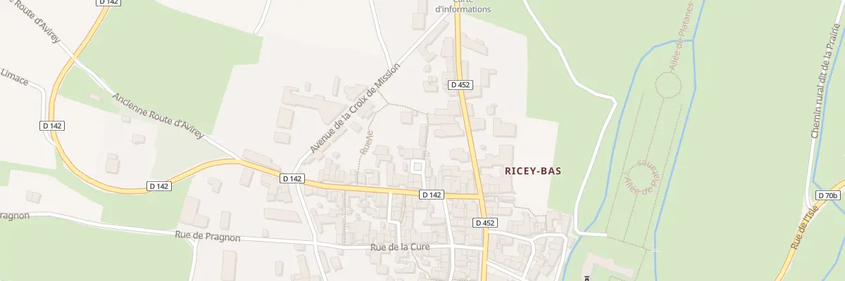 Plan du 3 Vc Dite Cour des Fraiches aux Riceys