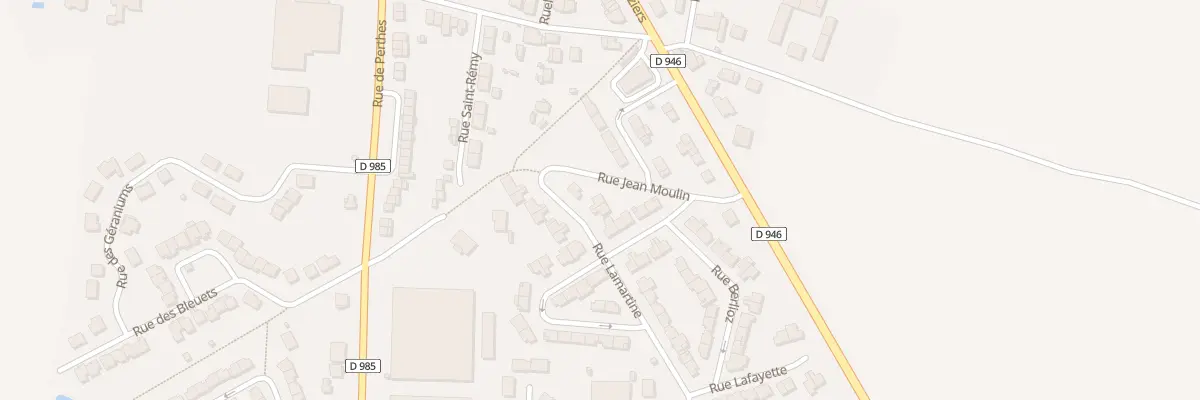 Plan du 3 Rue Lamartine à Sault-lès-Rethel