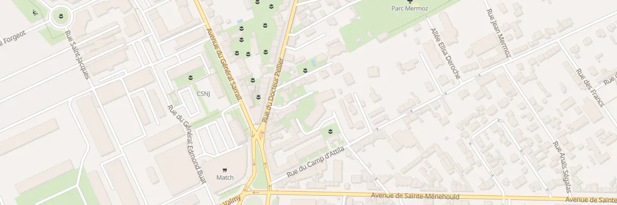 Plan du 17 Rue du Camp d’Attila à Châlons-en-Champagne