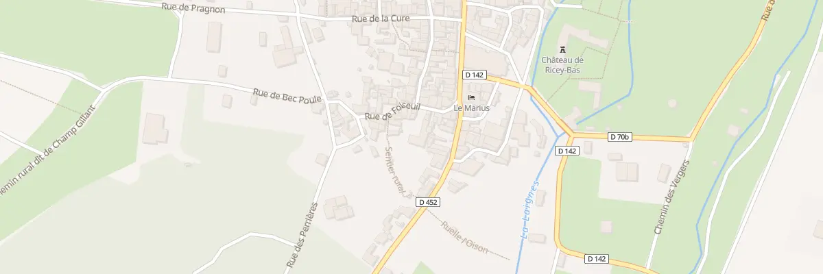 Plan du 5 Rue Foiseuil aux Riceys