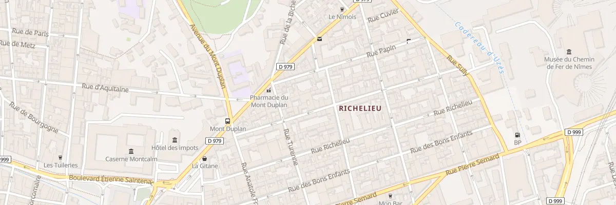 Plan du 19B Rue Flamande à Nîmes