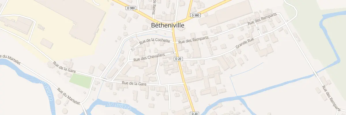 Plan du 19 Rue du Munet à Bétheniville