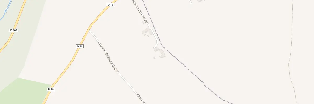 Plan du 205 Imp du Poteau à Virigneux