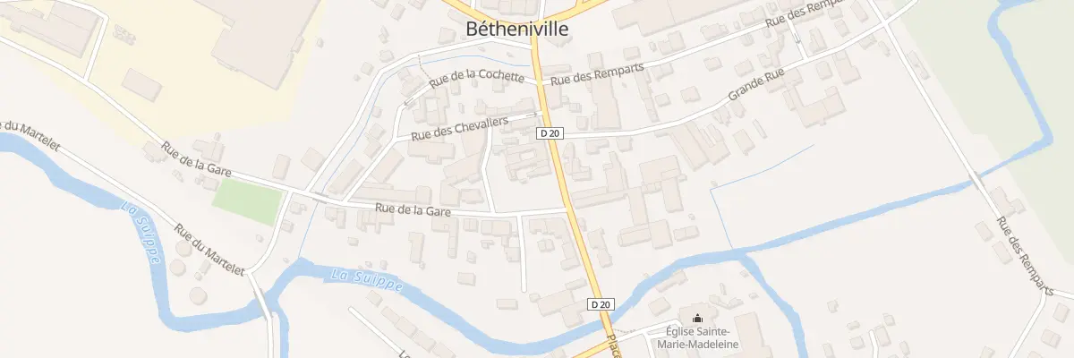 Plan du 11 Rue du Munet à Bétheniville