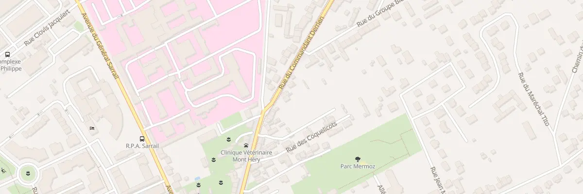 Plan du 2 Rue du Commandant Derrien à Châlons-en-Champagne