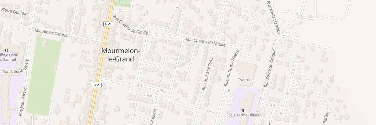 Plan du 30 Rue Charles de Gaulle à Mourmelon-le-Grand