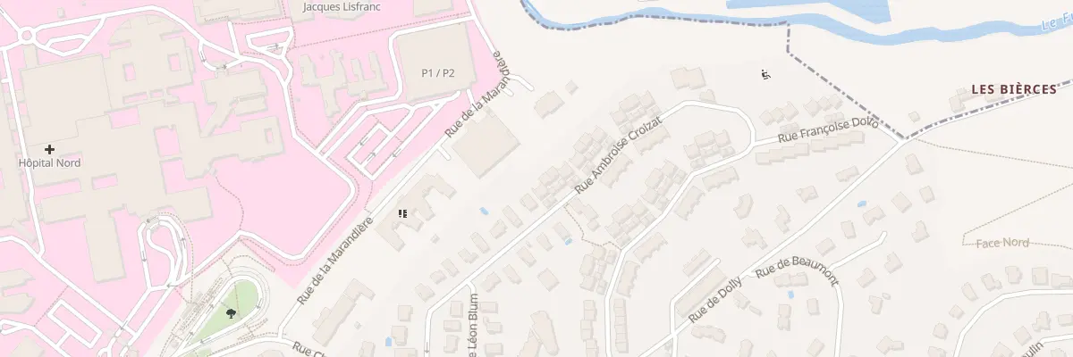 Plan du 88 Rue Ambroise Croizat à Saint-Priest-en-Jarez