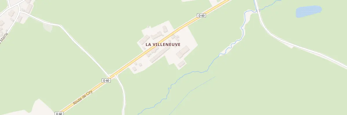 Plan du 6 Rte de Ciry à Pouilloux