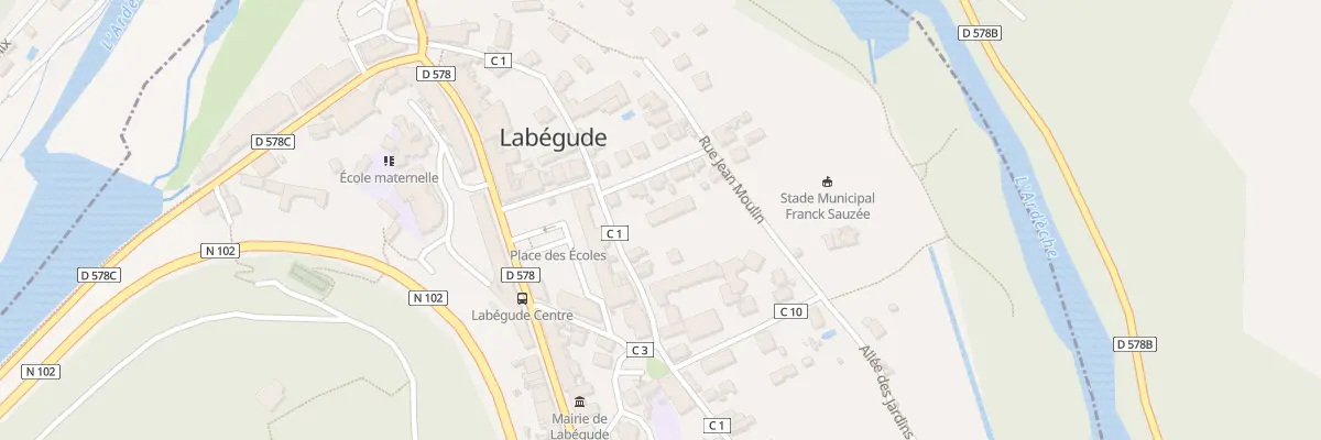 Plan du 27A Rue de l’Industrie à Labégude