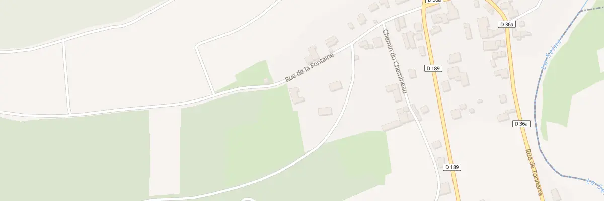Plan du 7 Rue de la Fontaine à Polisot