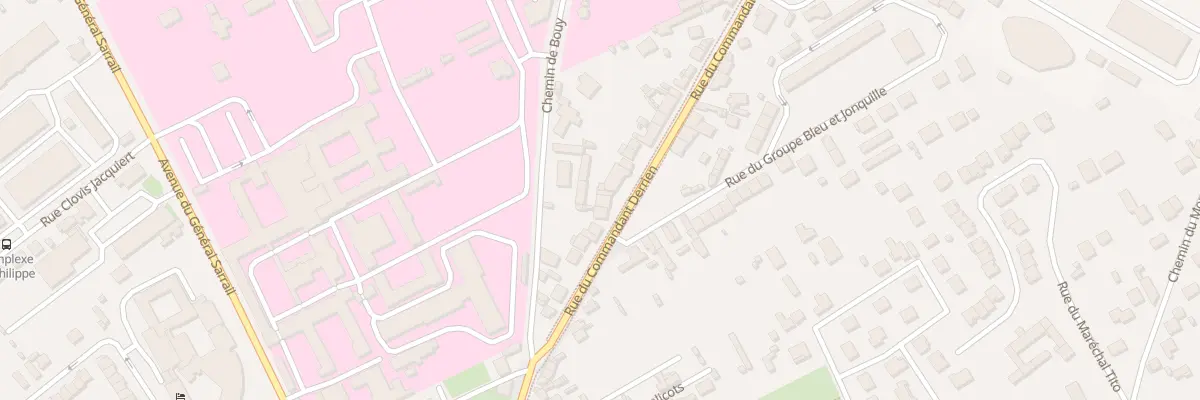 Plan du 17 Rue du Commandant Derrien à Châlons-en-Champagne