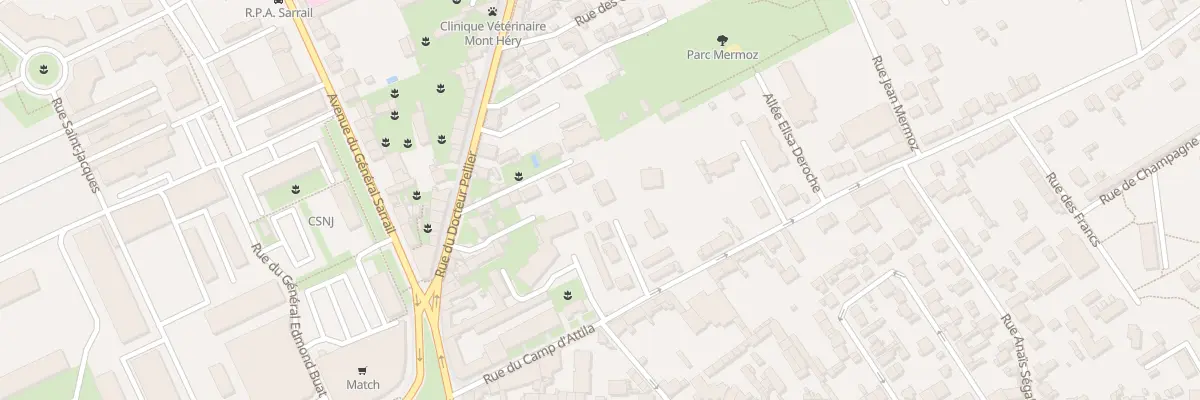 Plan du 21B Rue du Camp d’Attila à Châlons-en-Champagne