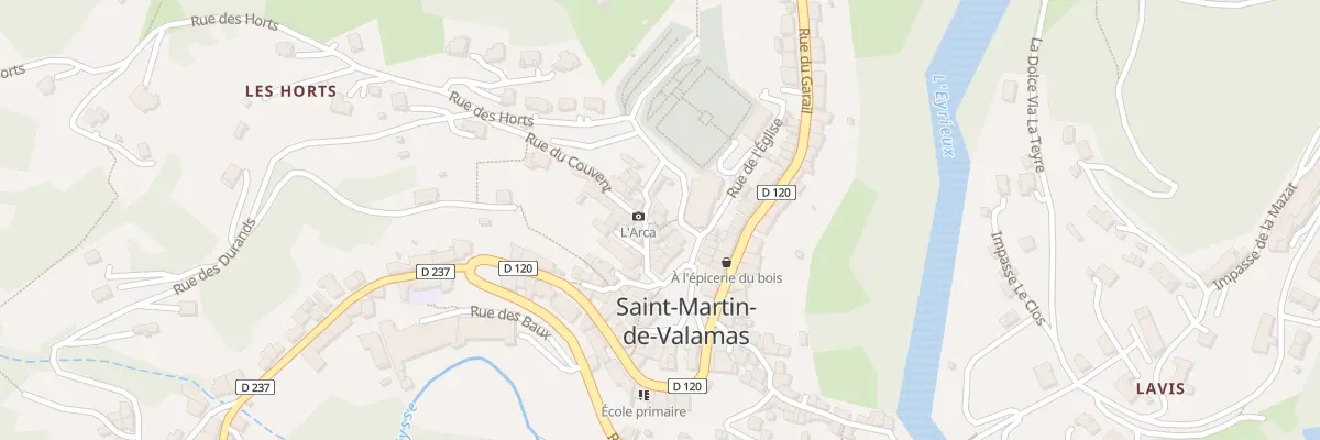 Plan du 38 Rue de la Cime du Lieu à Saint-Martin-de-Valamas