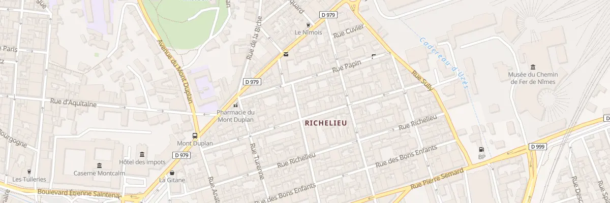 Plan du 27 Rue Flamande à Nîmes