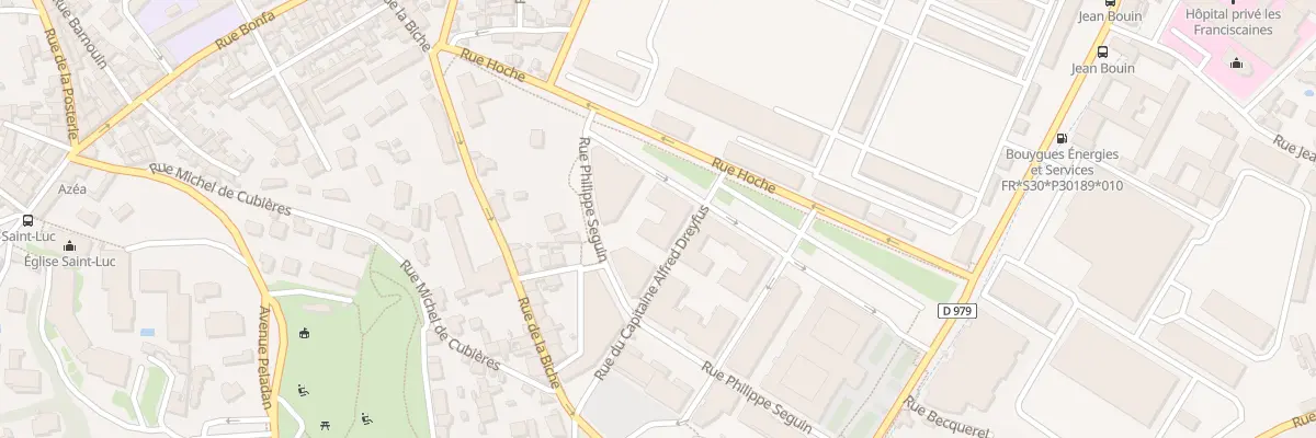 Plan du 175 Rue du Cne Alfred Dreyfus à Nîmes