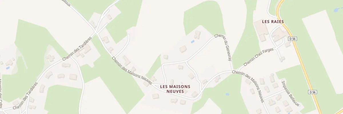 Plan du 5135C Les Raies à Ronno