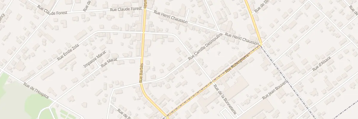 Plan du 10 Rue Camille Desmoulins à Montceau-les-Mines