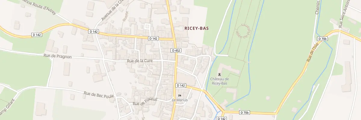 Plan du 4 Rue de Bise aux Riceys