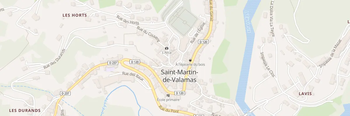 Plan du 20 Pl de la Mairie à Saint-Martin-de-Valamas