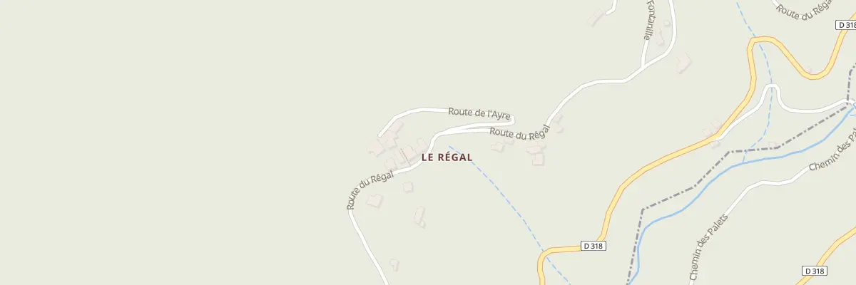 Plan du 5084 Le Regal à Vallées-d’Antraigues-Asperjoc