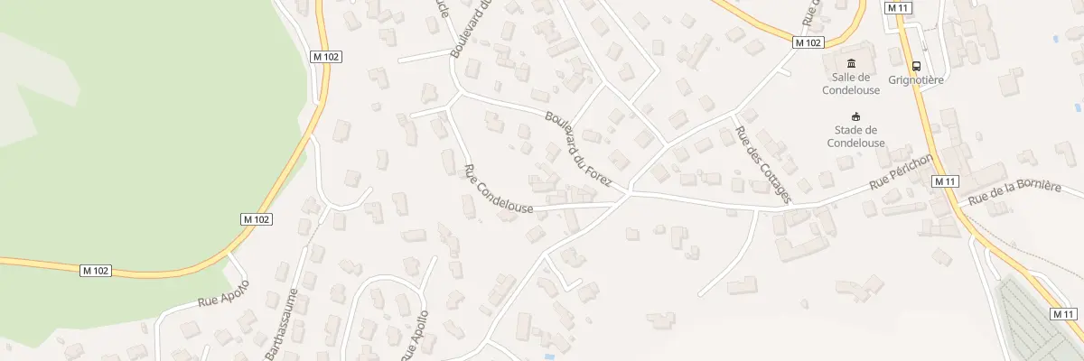 Plan du 14 Rue de Condelouse à Saint-Héand