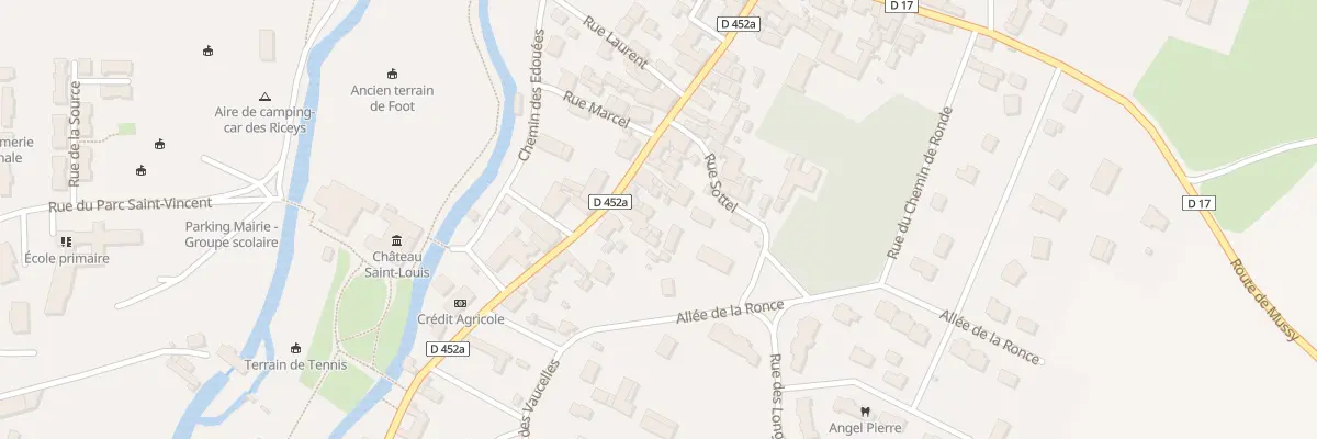 Plan du 54 Rue du Général de Gaulle aux Riceys