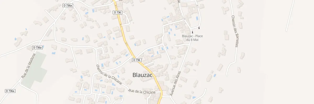 Plan du 149 Rue du Canton à Blauzac