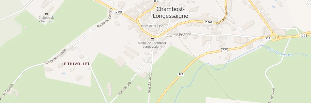 Plan du 37 Rue des Iris à Chambost-Longessaigne