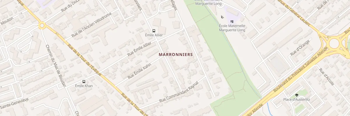 Plan du 53 Rue des Marronniers à Nîmes