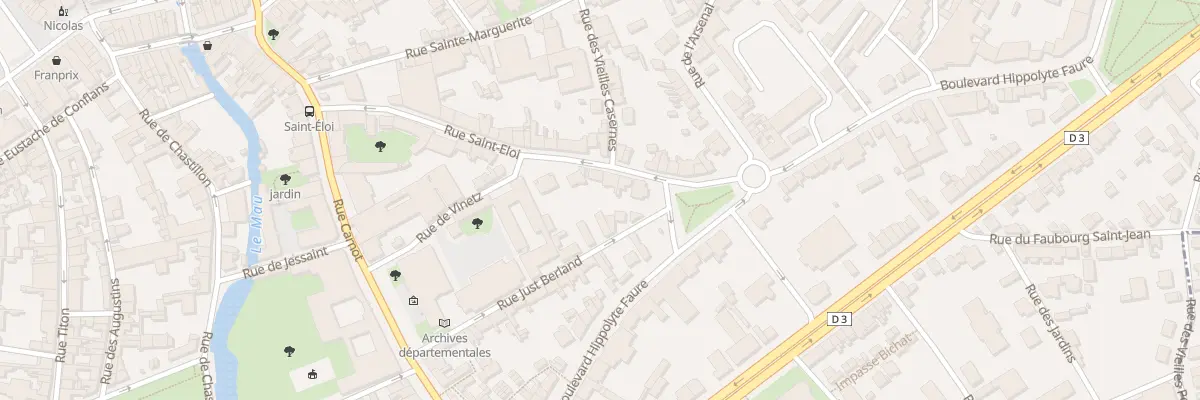 Plan du 22 Rue Saint-Eloi à Châlons-en-Champagne