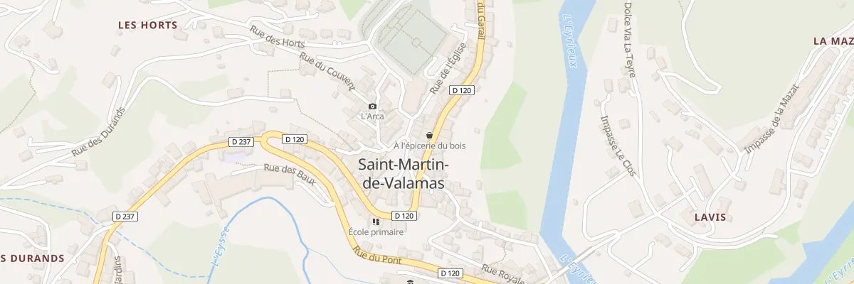 Plan du 39 Rue du Garail à Saint-Martin-de-Valamas