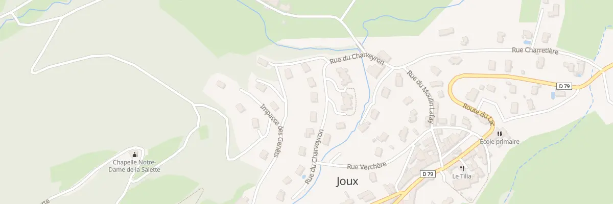 Plan du 5002N Le Bourg à Joux